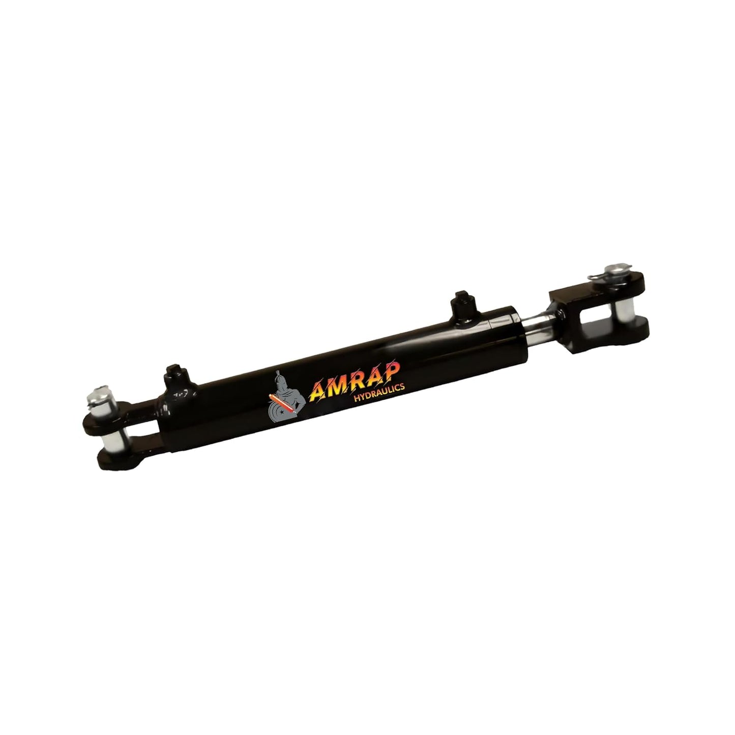 4x24 Hydraulic Cylinder - 4 Bore 24 Stroke Double Acting Welded Clevis Hydraulic Cylinder 3000 PSI