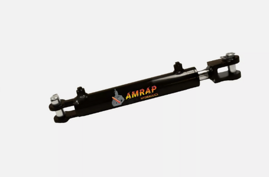 2.5x8 Hydraulic Cylinder -   2.5 Bore 8 Stroke  Double Acting Welded Clevis Hydraulic Cylinder  3000 PSI