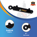 2.5x10 Hydraulic Cylinder - 2.5" Bore x 10" Stroke Hydraulic Cylinder | Swivel Eye Mount | 3500 PSI - (2.5x10) - SAE#8